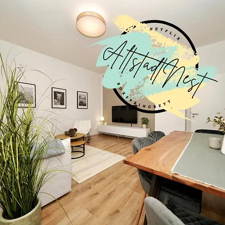 Altstadtnest - Stadtzentrum! Grosses & Stylisches Mit Boxspringbett & Netflix * Magdeburg