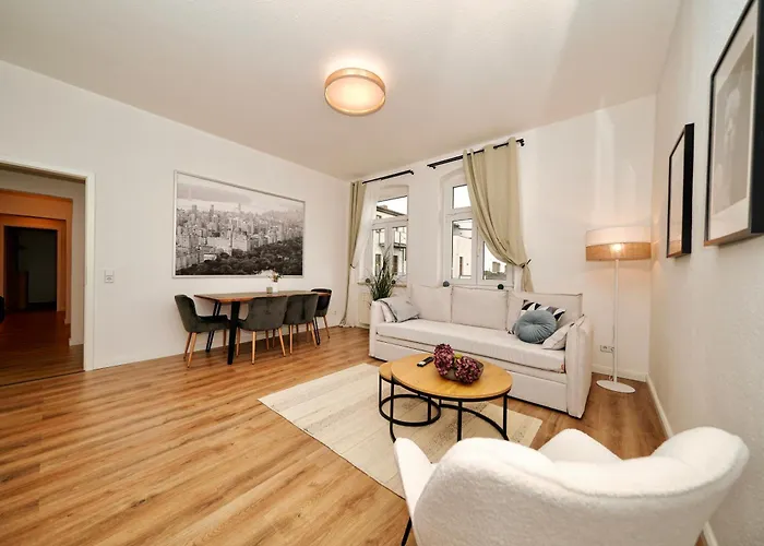 Altstadtnest - Stadtzentrum! Grosses & Stylisches Mit Boxspringbett & Smart-tv アパート